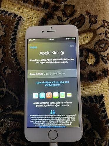 nar wifi modem: IPhone 6s, 128 GB, Ağ, Barmaq izi — 4