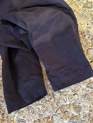 hamam xalat: LIVERGY kapüşonlu yüngül jaket - Rəng: Tünd göy/navy - Model: Tam ön — 6