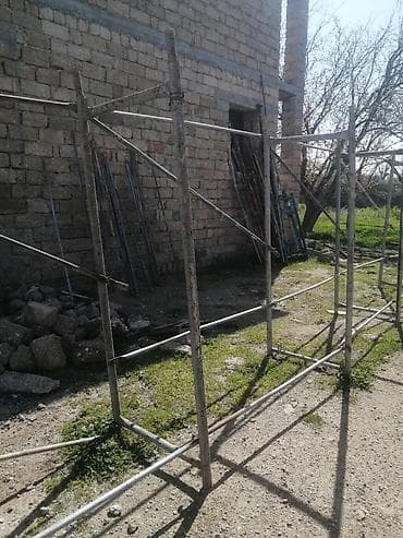 Lesa: Məhsul: Tikinti üçün metal iskele komplekti Təsvir: - Modul tipli — 4