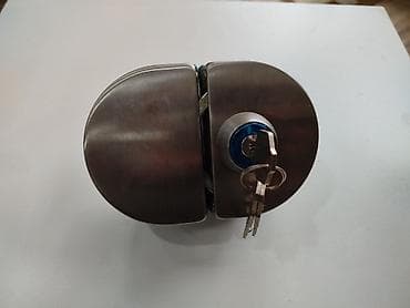 Şüşə qapılar üçün ikitərəfli kilid mexanizmi - Material: paslanmayan