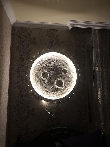 пищевой бак пластиковый 300 литров: Ay səthi motivli divar lampası Catdirilma var - Dizayn: 3D ay — 3