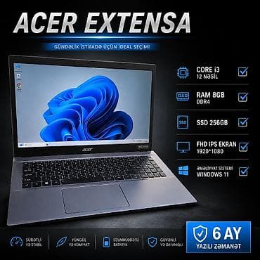 İntel core 12 nəsil/8 nüvə/RAM 8gb/SSD 256gb Salam əziz dostlar 🖐🏻