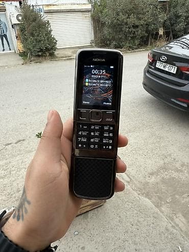 iphone 2 g: Nokia 8000 4G, 4 GB, rəng - Qara, Düyməli — 1