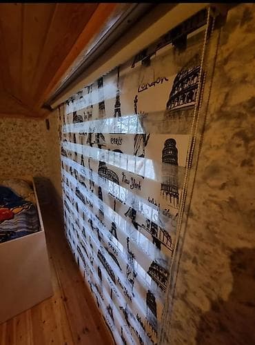 deri parca satisi: Zebra stor pərdə – ölçüyə uyğun hazırlanır Türkiyə isdesalıdır tam — 3