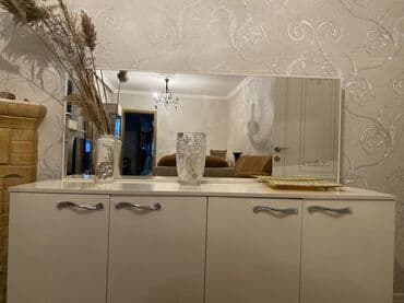 madeyra tv stend: Qonaq otağı üçün mebel dəsti Tərkib: - Geniş komod və iri güzgü — 4