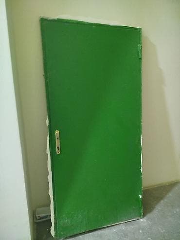 Demir qapi 205/100sm 100azn Nizami ray 5202 leli Yaşıl metal qapı -