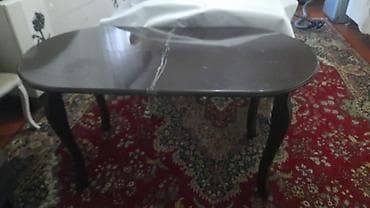 gull: Qonaq otağı üçün, İşlənmiş, Açılan, Oval masa — 2