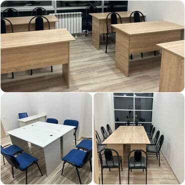 Ofis masaları: 2nəfərlik parta 30ədəd -40azn 3nəfərlik parta 20ədəd-50azn Stul — 1
