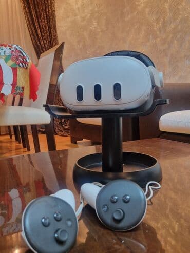 PS4 (Sony Playstation 4): Meta Quest 3 VR dəsti - Tam simsiz VR qulaqlığı: ön paneldə 4 — 8