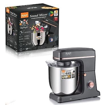 spiral mikser: RAF Stand Mixer R.6615 – stasionar mətbəx mikseri Xüsusiyyətlər: - — 1