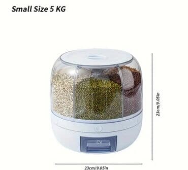 Taxıl bitkileri, ədviyyatlar və s.ucun 6bolmeli saxlama qablari.Her lalafo.az -da Taxıl bitkileri, ədviyyatlar və s.ucun 6bolmeli saxlama qablari.Her