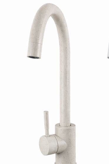 Унитазы: Mətbəx üçün çevik qarışdırıcı kran - Dizayn: Yüksək “gooseneck” boru — 1