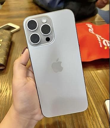 iphone x ucuz: IPhone 15 Pro Max, 256 GB, Natural Titanium, Zəmanət — 2