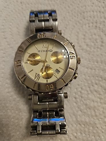 İşlənmiş, Qol saatı, rəng - Gümüşü