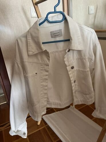 cins pencekler 2022: Джинсовая куртка, S — 4