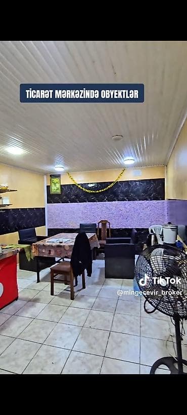 kafe stolari: Ticarət mərkəzində yerləşən fəaliyyətə hazır obyekt. - Giriş: Şüşə — 2