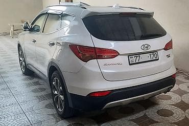 brabus disk: Hyundai Santa Fe – ağ rəngli, şəhər və uzun məsafələr üçün komfortlu — 2