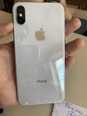 iphone x kabro: IPhone X, Gümüşü, Face ID — 2