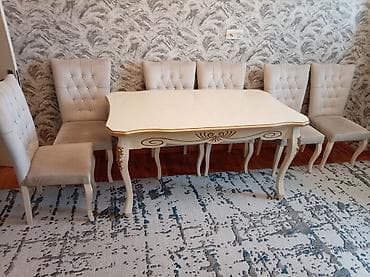 Qonaq otağı üçün, 6 stul