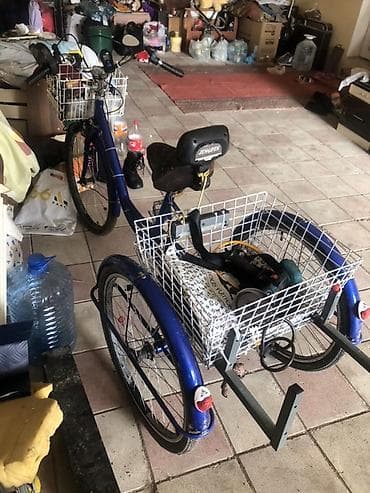 top.az velosiped: Üçtəkərli yük velosipedi (SATILMIR ANCAĞ ELEKTRİKLİ SCOTER İLE BARTER — 2