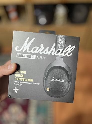 iphone 7 telefonunu al: Marshall Monitor II A.N.C. – aktiv səs-küyə nəzarətli Bluetooth — 4