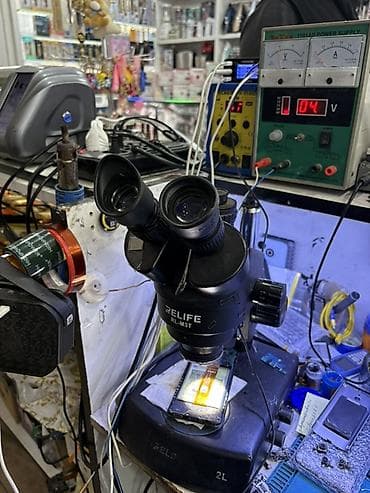 Təmir və tikinti: Məhsul: RELIFE RL-M3T trinokulyar stereo mikroskop – elektronika — 1