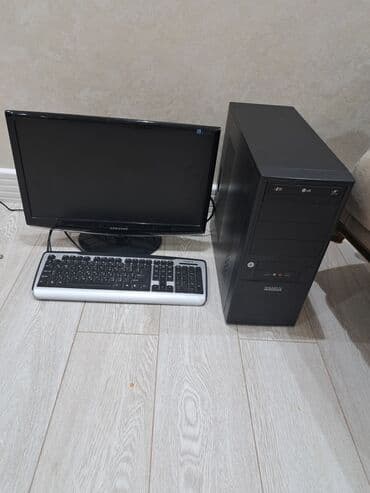 Masaüstü kompüterlər və iş stansiyaları: Masaüstü kompüter dəsti Tərkib: - Sistem bloku: GIGABYTE korpus, ön — 2