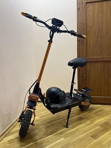 electro gitara: Elektrik skuter – off-road təkərlərlə, oturacaqlı model - Güclü — 3