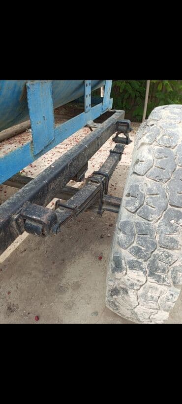 fasad daşları: Traktor qoşqusuna quraşdırılan metal su/Maye çəni - Silindrik — 5