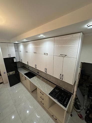 odul soba: Sifarişlə mətbəx dəsti, Özü çəkən petlələr, Sadə laminat, Kredit yoxdur — 3