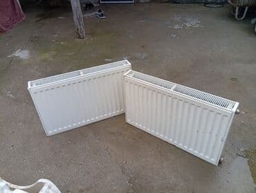 qizdirici krant: Məhsul: Panel radiatorlar (2 ədəd) Təsvir: - Klassik ağ rəngli, su — 1