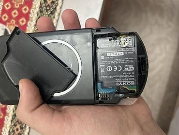 mini phone: Sony PSP (PlayStation Portable) əl konsolu – qara rəng — 5