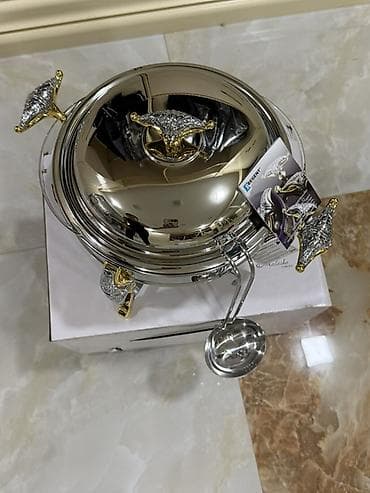 gulab qabı: Sup qabları, 1 əd, rəng - Gümüşü, Metal — 3