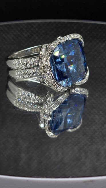 585 prob qızıl qiymeti: Üzük, Gümüş, Sapfir — 2