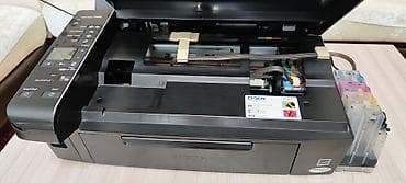 printer işlənmiş: Epson Stylus TX219 çoxfunksiyalı printer-skanner-kopiya aparatı - — 5