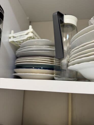 Çaydanlar və qəhvədanlar: Şüşə qablar və boşqab dəstləri. Evdən hər şey təcili satılır ucuz - — 7