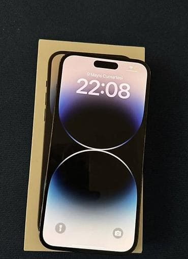 IPhone 14 Pro, Graphite, Zəmanət, Kredit, Qırıq