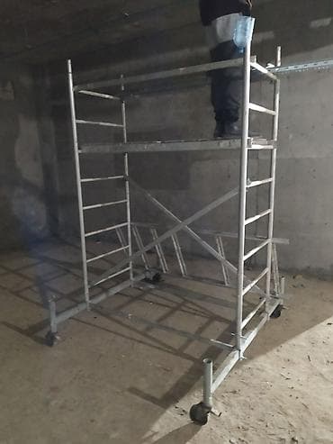 Metal mobil iskele sistemi - Təyinat: daxili və xarici yüksəklik