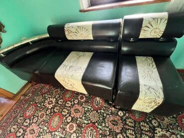 Termolar: Künc divan, Açılmayan, Bazasız, Süni dəri, Çatdırılma yoxdur — 2