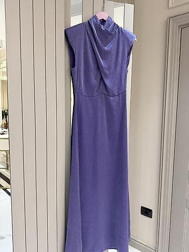 MNG Exclusive Collection uzun geyim - Rəng: bənövşəyi (şimmerli