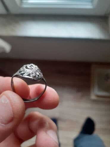 gumuş sikkələr: Üzük, Gümüş, 916 Əyar — 2