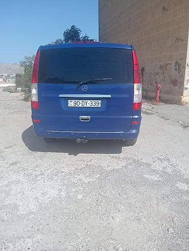 mini canqan: Mercedes-Benz Vito (mavi, minivan) Texniki xüsusiyyətlər və təchizat — 2