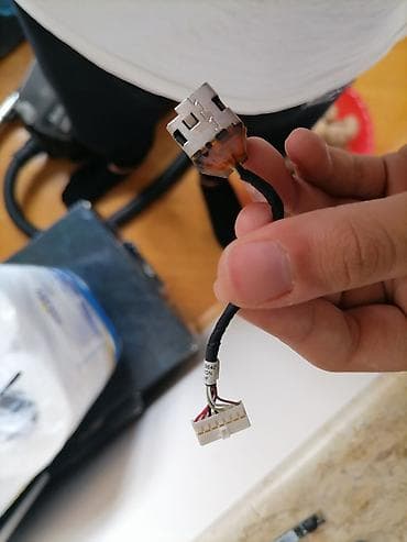 adaptor qoruyucu: Noutbuk üçün DC power jack kabeli (güc giriş modulu) - Noutbuk ana — 1