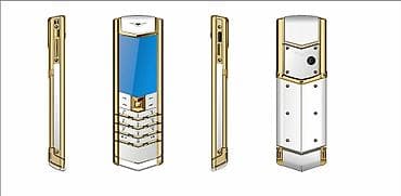 telefon vertu: Vertu rəng - Ağ, Düyməli — 1