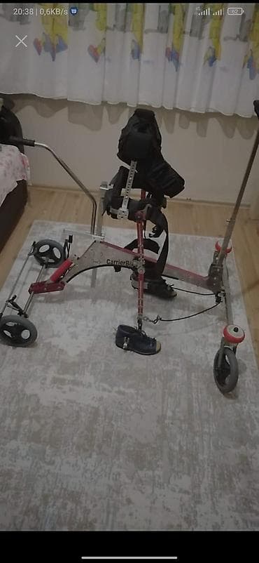 Tibbi məhsullar: Uşaq üçün reabilitasiya/yerimə trenajoru – CarrierBike tipli dəstəkli — 1