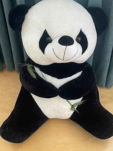 14 fevrala hediyye: Böyük ölçülü panda oyuncağı - Yumşaq plyuş materialdan, toxunuşa xoş — 1