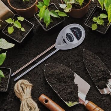 bağ ucun: Ph metr Üzərində olduğu kimi Həm torpağın nemisliyi həmdə ph — 2