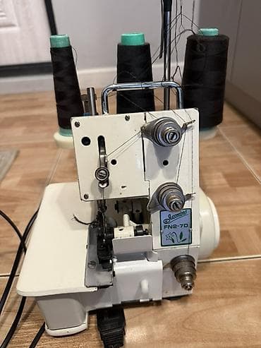 ev masin: Jasmine FN2-7D overlok tikiş maşını - 3 iplikli overlok sistemi — 5