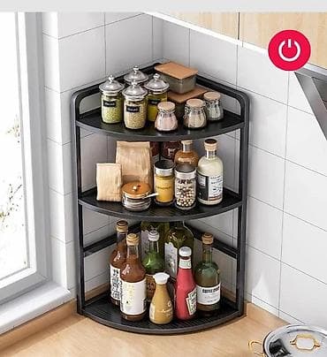 Mürəbbələr: ✅️Dəmir polka künc ✅Mətbəx rəfi ✅Metbex refi ✅Mətbəx polkası ✅Mətbəx — 1