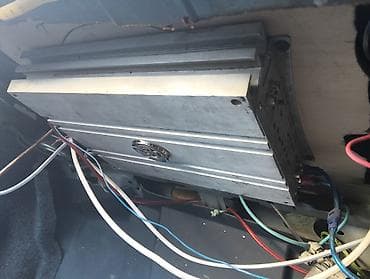 Avtomobil üçün gücləndirici (amplifier) - Korpus: tam alüminium, iri